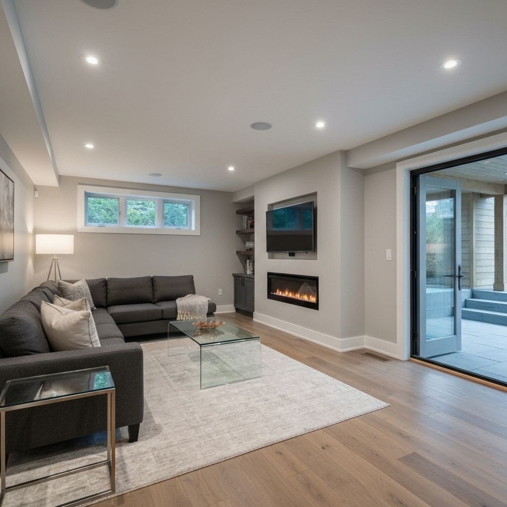 Basement Finishing service by PReno Construction