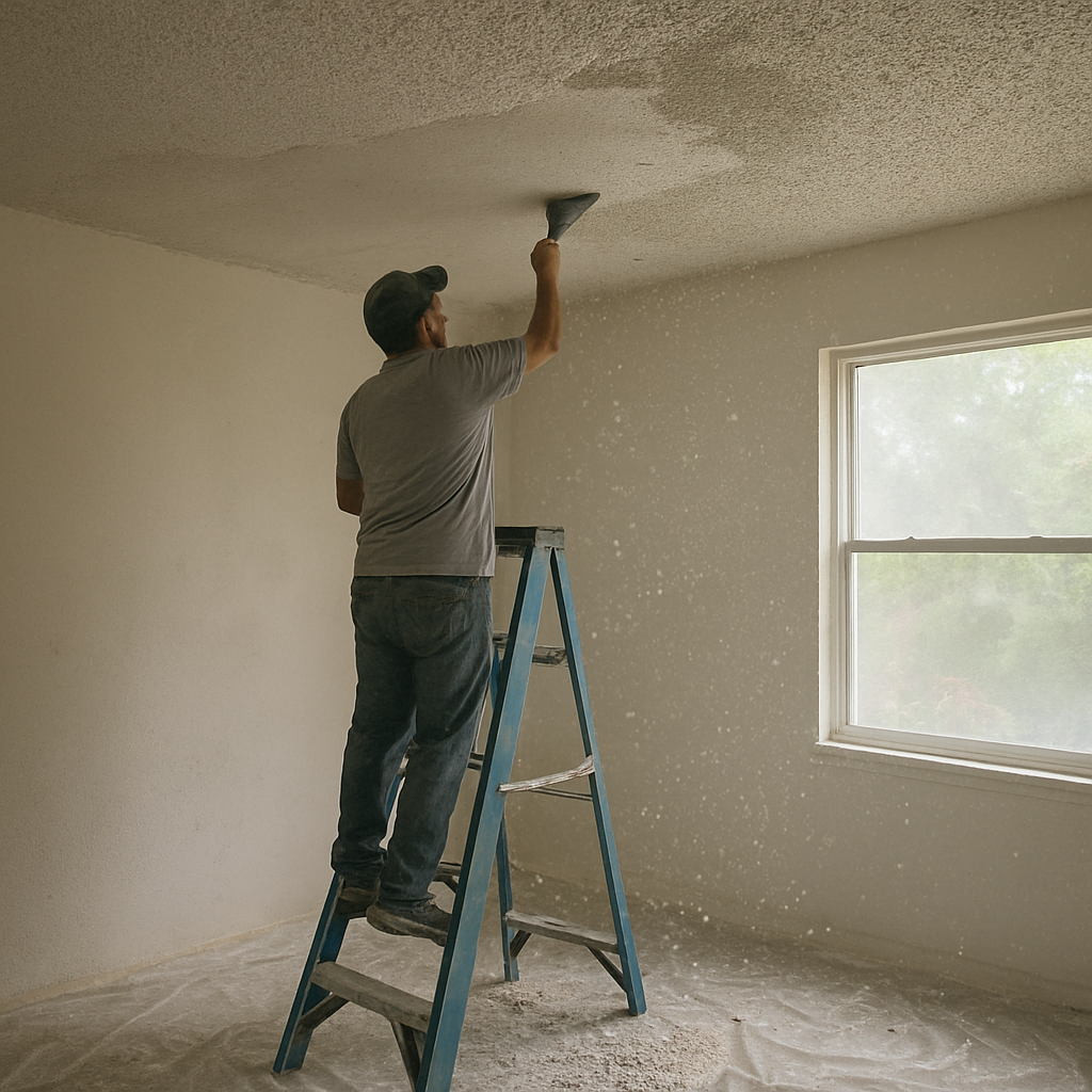 Popcorn Ceiling Removal service by PReno Construction